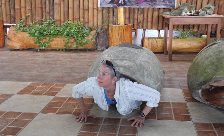 Katie in the Galapagos, Jan 2019