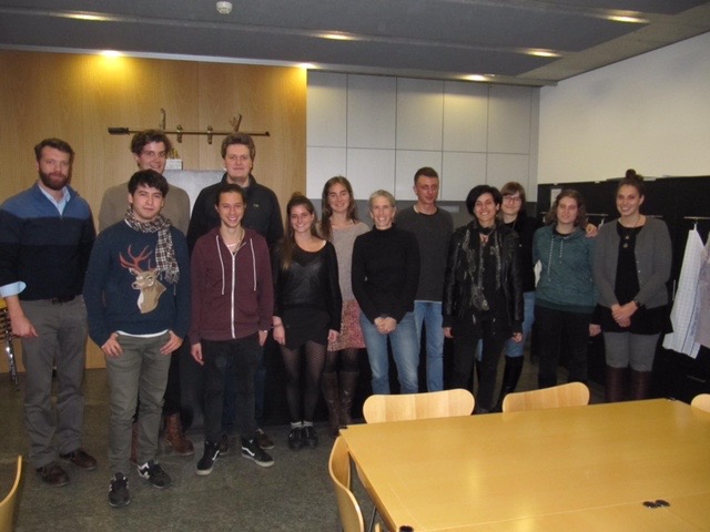 2016 Evolutionary Ecology Research Practical Students