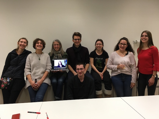 2018 Evolutionary Ecology Research Practical students